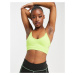 ASOS 4505 sports bra with bungee straps-Green