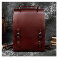 Unisex kožený batoh cestovní 100% Genuine Leather