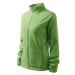 Mikina dámská fleece Jacket 504 - XS-XXL - trávově zelená