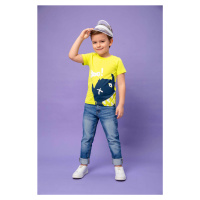 Chlapecké tričko - Winkiki WKB 01809, signální Barva: Žlutá