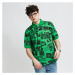 LACOSTE LIVE x Polaroid Loose Fit Print Polo Green