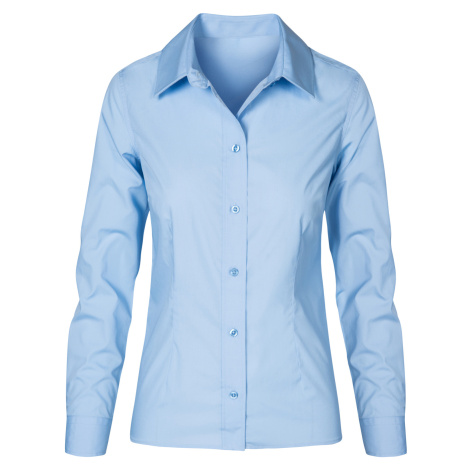 Promodoro Dámská košile s dlouým rukávem E6315 Light Blue