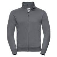 Men's Zip Up Sweatshirt - Authentic R267M 80% Plain Ring-Spun Cotton 20% Polyester 280g