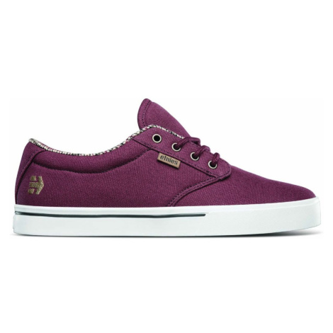 Etnies skate boty Jameson 2 Eco - F20 612 Burgundy/Tan/White | Fialová