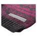 Pletená šála Alpine Pro LERME - šedo-růžová