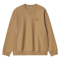 Carhartt WIP American Script Sweatshirt dusty H Brown