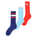 Nike Sportswear Ponožky námořnická modř / světlemodrá / tmavě oranžová / bílá