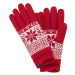 Brandit Rukavice Snow Gloves červené