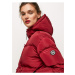 Červená dámská zimní bunda Pepe Jeans Amandine