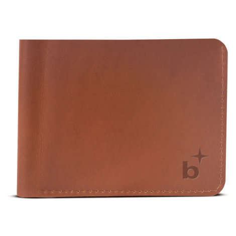 Bagind Amer - hnědá kožená peněženka z hovězí kůže, ruční výroba, český design