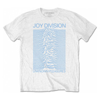 Joy Division tričko, Unknown Pleasures Blue On White, pánské