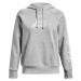 Under Armour RIVAL FLEECE GRAPHIC HDY Dámská mikina, šedá, velikost