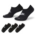 Nike Everyday Plus Cushioned Footie Socks Black/ White