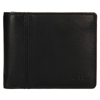 Pánská kožená peněženka Lagen Levi - černá