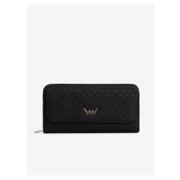 Černá dámská peněženka s crossbody páskem VUCH Fludy