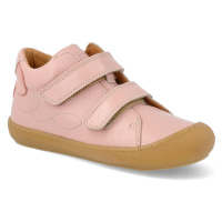 Kotníková obuv Froddo - Ollie Velcro Pink s aplikací růžová