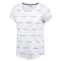 Dámské tričko Tommy Hilfiger UW0UW02846 Bílá