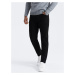 Men's tailored chino pants - black V1 OM-PACP-0151