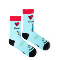 Dětské ponožky Úsměv jako dar Dětičky blankytné Fusakle
