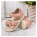 Sandály na suchý zip S.Barski Jr OLI151B růžová