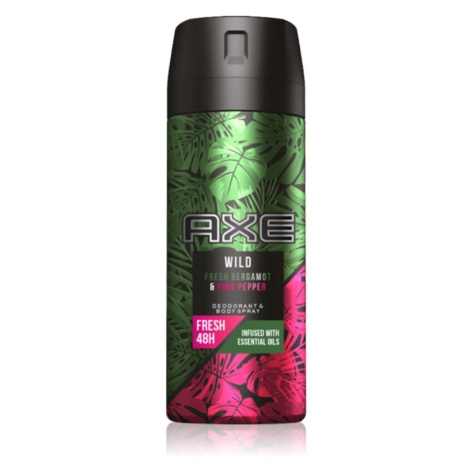 Axe Wild Fresh Bergamot & Pink Pepper deodorant a tělový sprej 150 ml