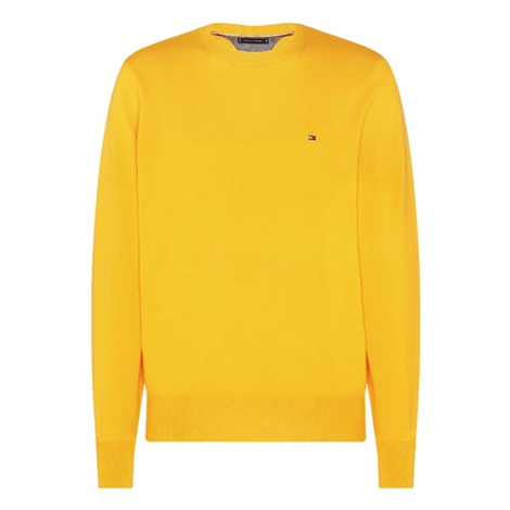 Tommy Hilfiger Sweater - PIMA COTTON CASHMERE CREW NECK yellow