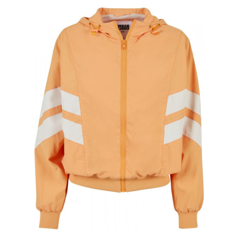 Ladies Crinkle Batwing Jacket - col.paleorange/whitesand Urban Classics