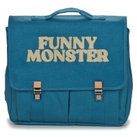 Jojo Factory CARTABLE UNIE BLUE FUNNY MONSTER Modrá