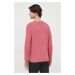 Bavlněný svetr Polo Ralph Lauren pánský, růžová barva, lehký