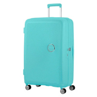 American Tourister Soundbox 77cm Modrý Summer blue rozšiřitelný