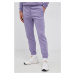 Kalhoty GAP pánské, fialová barva, hladké