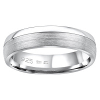 Silvego Snubní stříbrný prsten Paradise pro muže i ženy QRGN23M 62 mm