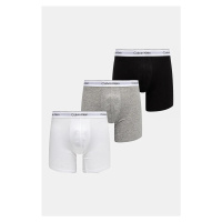 Boxerky Calvin Klein Underwear 3-pack pánské, bílá barva, 000NB3964A