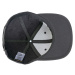 Meatfly kšiltovka Skipper Snapback Dark Grey | Šedá