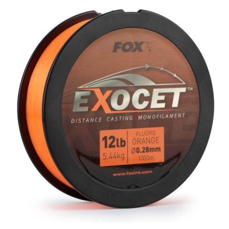 Fox Vlasec Exocet Fluoro Orange Mono 1000m - 0,35mm