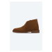 Semišové polobotky Clarks Originals Desert Boot pánské, hnědá barva, 26155481-BROWN