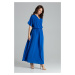 Dlouhé elegantní šaty L055 Sapphire Modrá