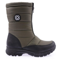 DGN 1051 Women's Shearling Boots With A Zipper In The Front.