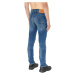 Džíny diesel krooley-y-t sweat jeans modrá