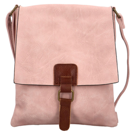 Elegantní dámský kabelko-batoh Mikki, růžová Paolo Bags
