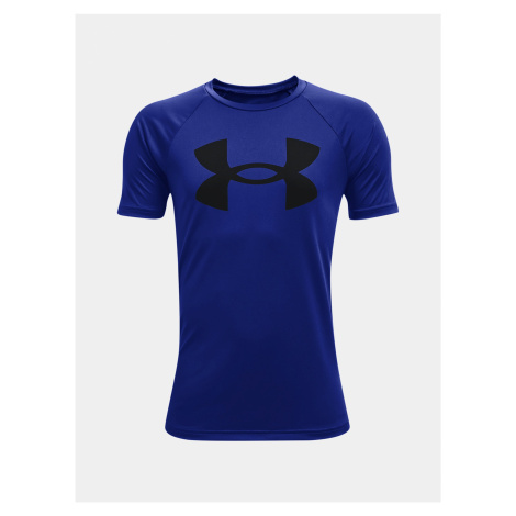 Tmavě modré tričko Under Armour UA Tech Big Logo SS