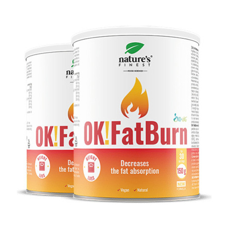 OK!FatBurn 1+1 | Rychlé hubnutí | Spalovač tuků | L-Tyrosin L-Karnitin | Klinické studie prokáza