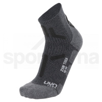 Pánské ponožky UYN TREKKING 2IN LOW CUT SOCKS - šedá /44