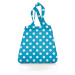 Reisenthel Skládací taška Mini Maxi Shopper Dots white blue