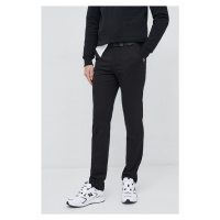Kalhoty Calvin Klein pánské, černá barva, přiléhavé, K10K110979