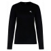 Černé tričko s dlouhým rukávem - KARL LAGERFELD | ikonik