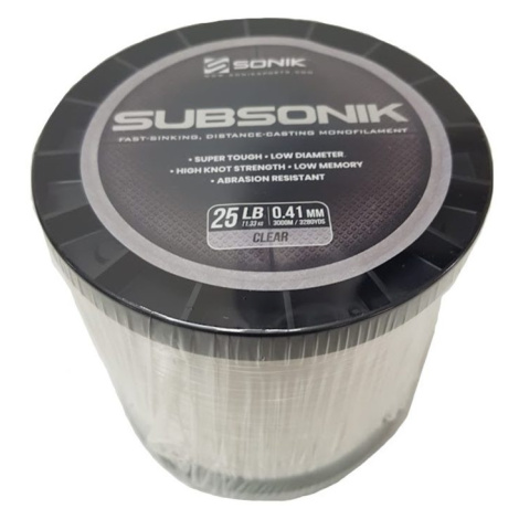 Sonik Vlasec Subsonik Clear 3000m - 0,35mm