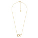Michael Kors Něžný pozlacený náhrdelník se zirkony MKC1641AN710