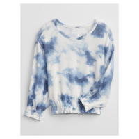 GAP Dětská mikina tie-dye snit smck top - Holky