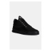 Semišové sneakers boty Filling Pieces Low Top černá barva, 25255111847